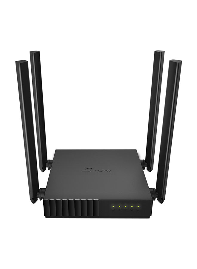 TP-Link AC1200 Dual Band Wi-Fi Router With 4 Antennas, 2.4 GHz, Black - Archer C54