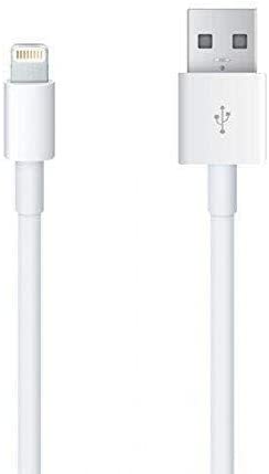 USB Lightning Cable, 1 Meter - White