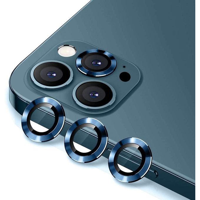 Tempered Glass Camera Lens Protector for iPhone 13 Pro Max - Blue