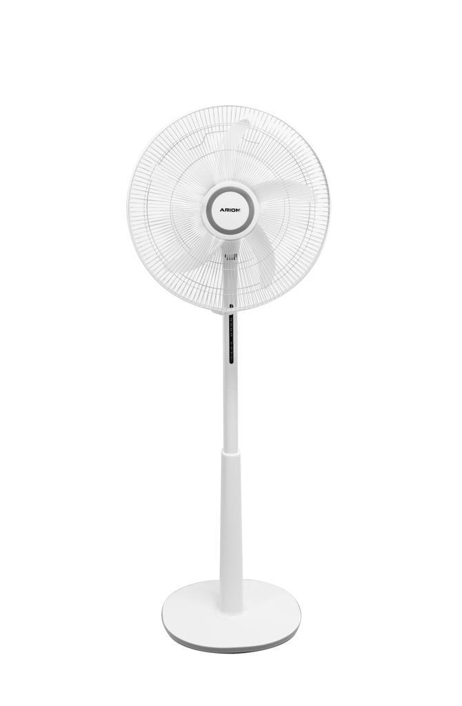 Arion Breez Stand Fan with Remote Control, 18 Inch, White - FS-1830ES