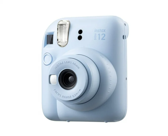 FujiFilm Instax Mini 12 Instant Camera, 60mm - Blue