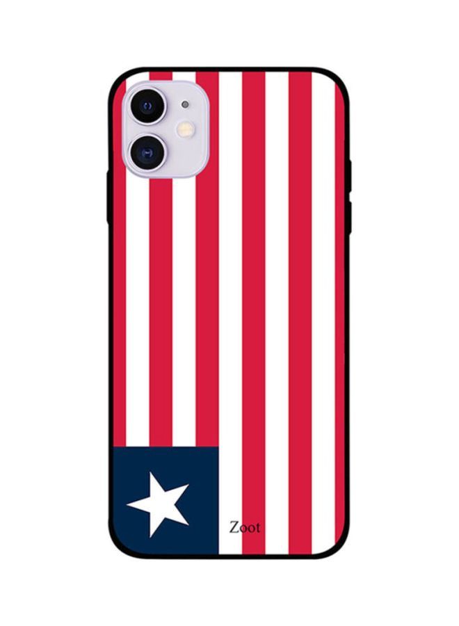 Liberian Flag Printed Back Cover for Apple iPhone 11