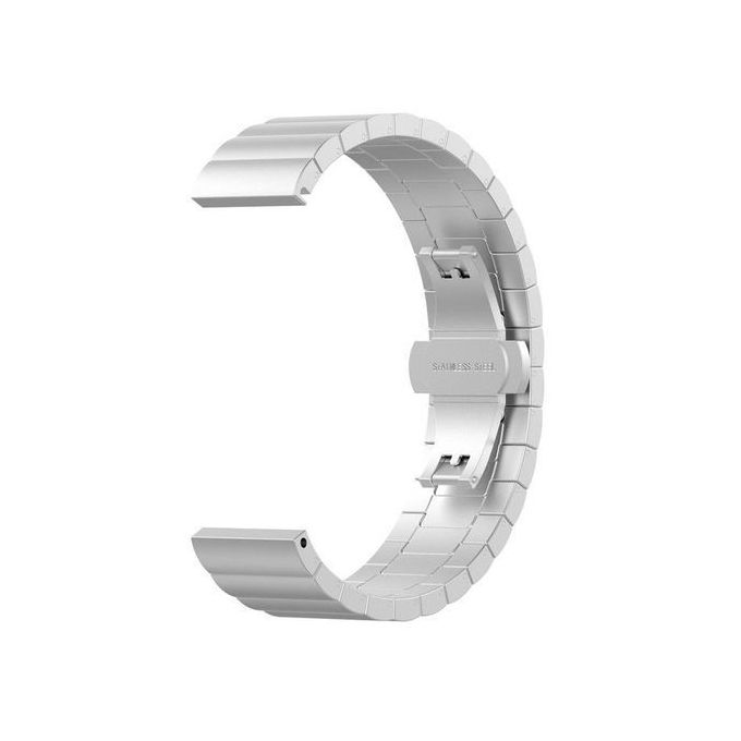Metal Ceramic Strap for Huawei Watch GT Smart Watch - Silver