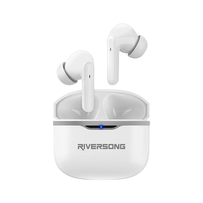 Riversong Airfly L6 Wireless Earbuds, White - EA221