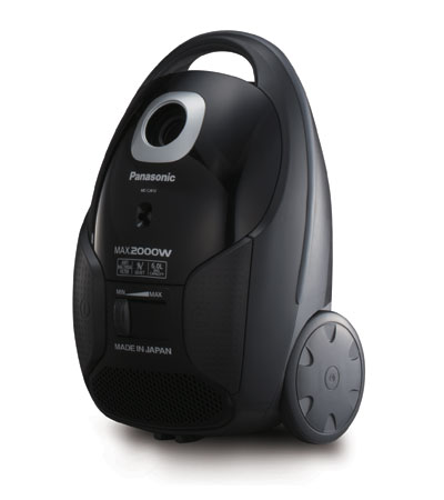Panasonic Premium Bagged Vacuum Cleaner, 2000 Watt, Black - MCCJ913
