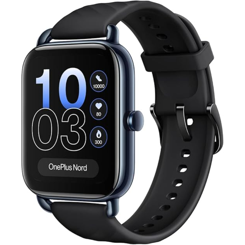OnePlus Nord Smart Watch Midnight Black Case and Black Strap OPBBE221 Best price in Egypt B.TECH