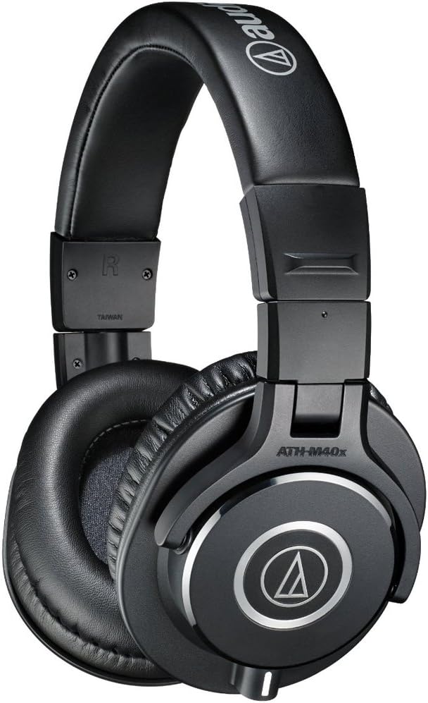 Audio technica wired headphones with mic hot sale