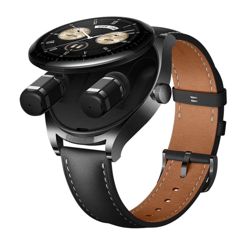 Huawei Watch Buds Smart Watch with Wireless Earphones, Black- SGA-B19