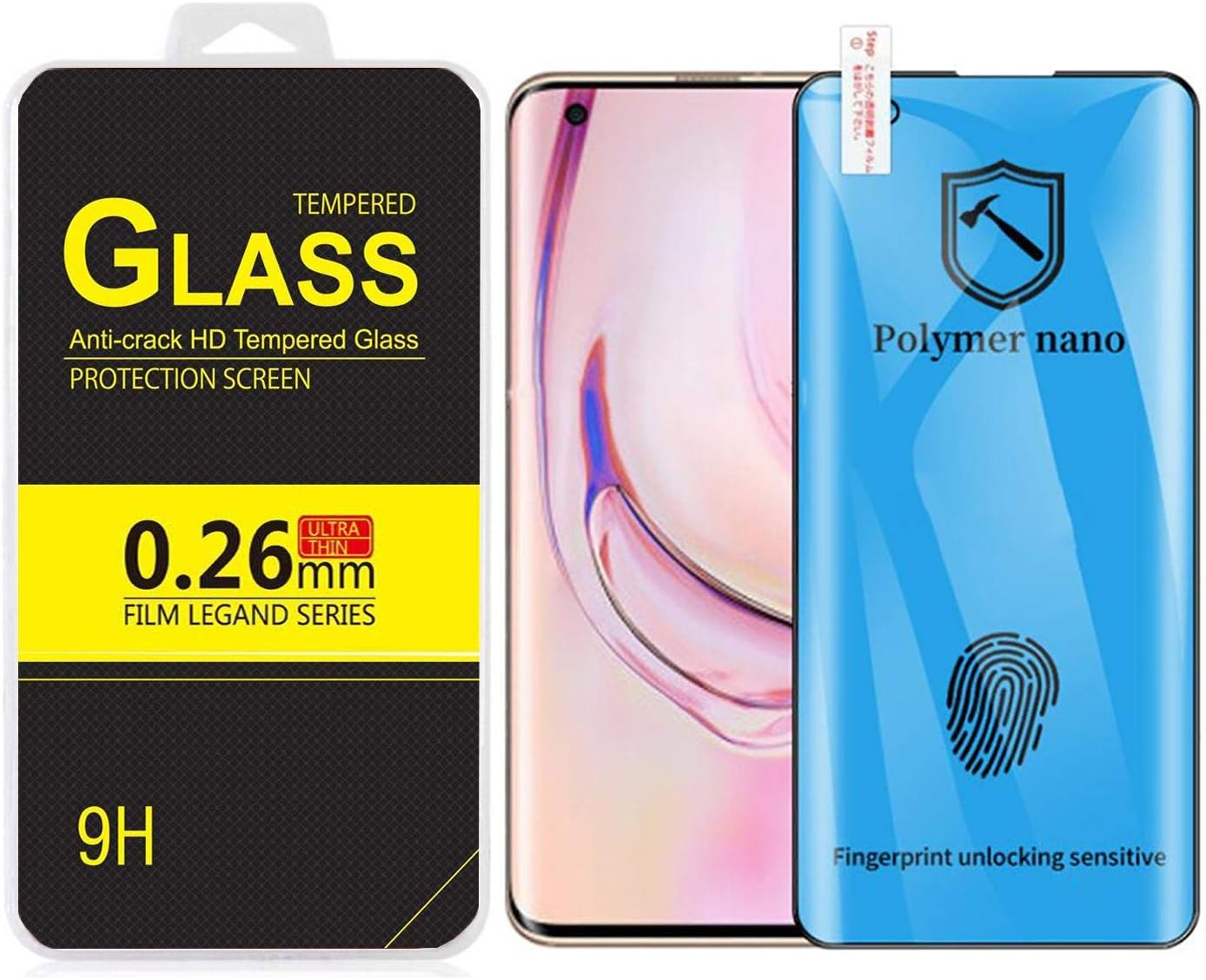Nano Tempered Glass Screen Protector for Huawei Mate 2 Pro - Clear