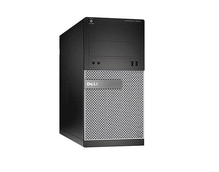 Dell Optiplex GX3020 Mini Tower PC, Intel Core i5-4570, 500 GB HDD, 4 GB RAM, Intel HD Graphics, DOS - Black