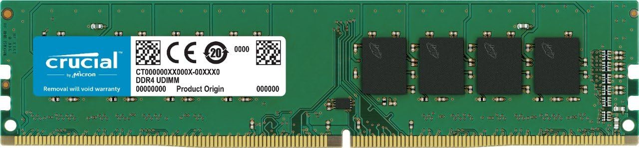 ذاكرة رام كروشال DIMM DDR4، سعة 4 جيجا - CT4G4DFS632A