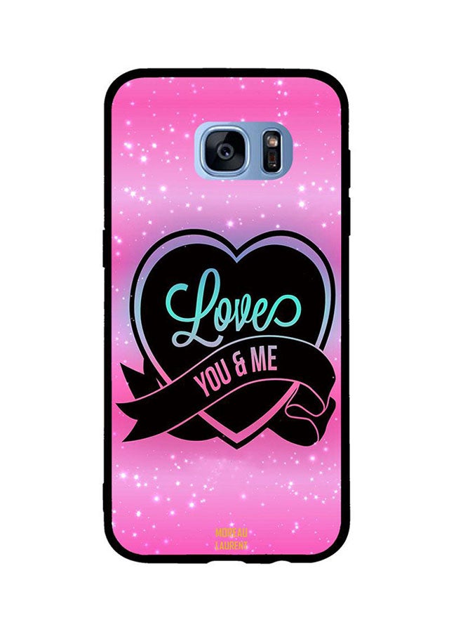 Moreau Laurent Love You and Me Printed Back Cover for Samsung Galaxy S7 Edge