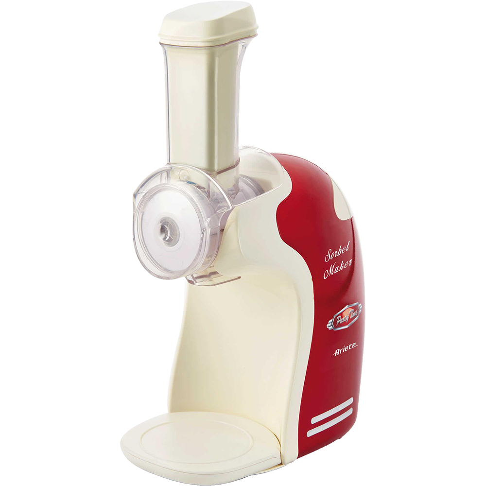Ariete Sorbet Maker 200 Watt Red White 0632 Best price in Egypt B.TECH