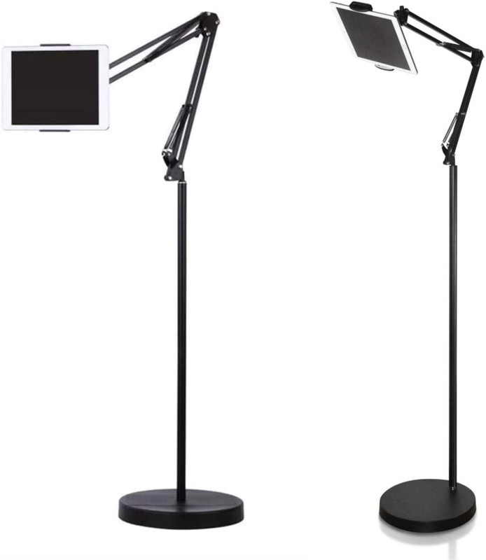 Carbon Steel Mobile Stand, Black - 1