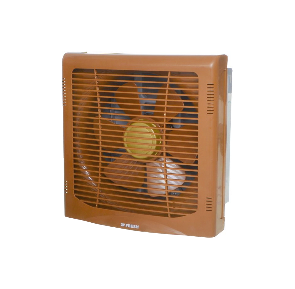 Fresh Exhaust Ventilating Fan, 25cm - Brown