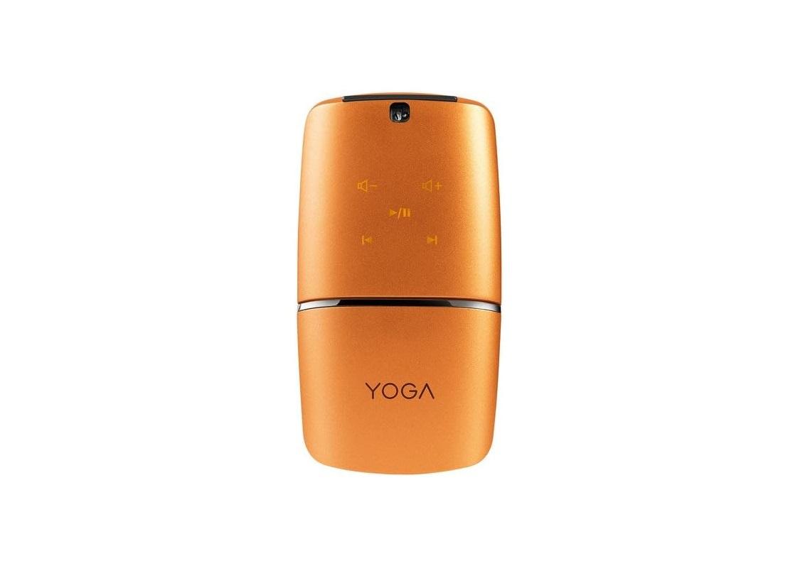 Lenovo Yoga Optical Wireless Mouse, 1600 DPI, Orange - GX30K69570