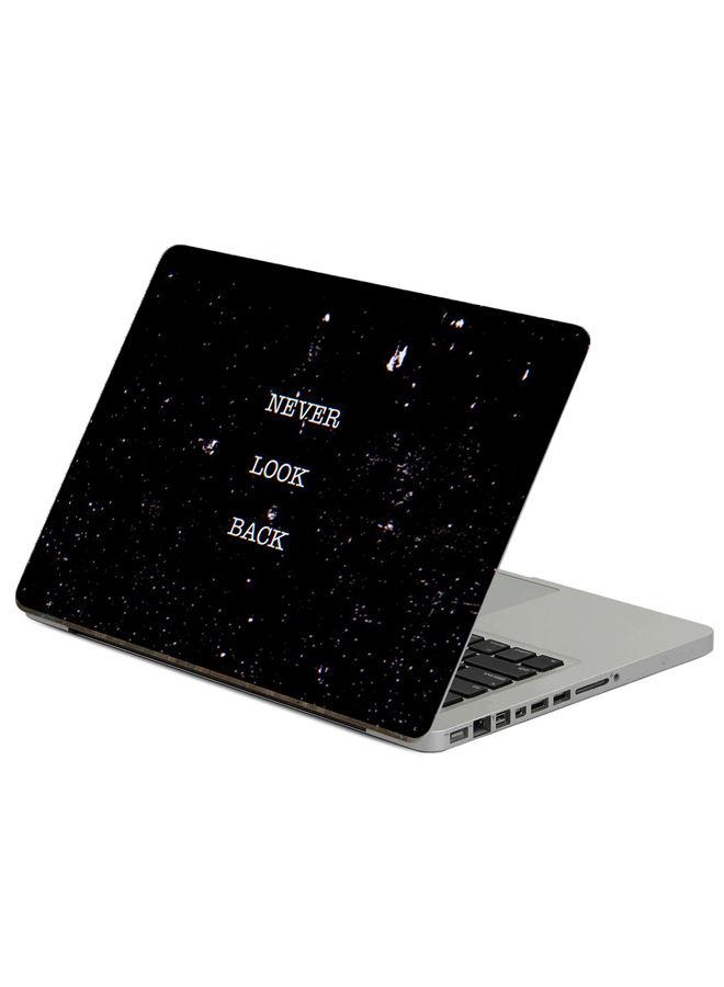 Inscription Quote Printed Laptop sticker 13.3 inch