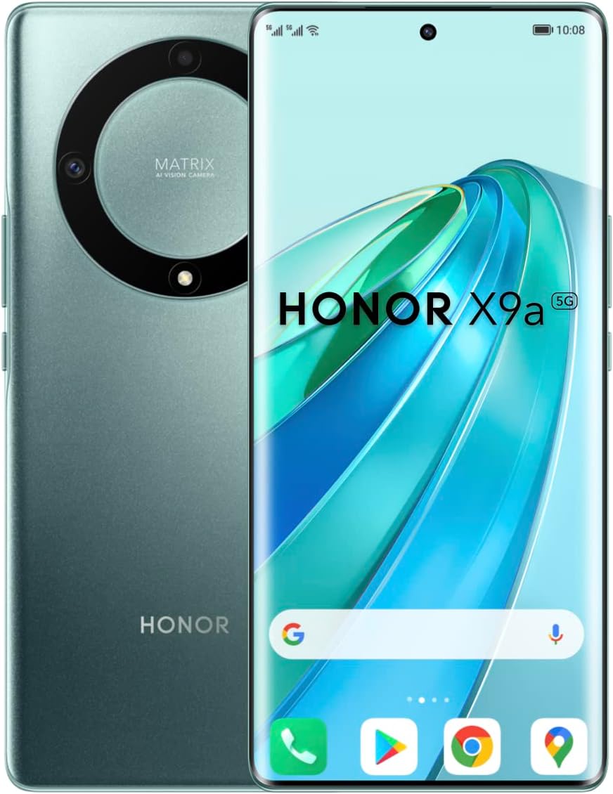 Honor X9a Dual SIM, 256GB, 8GB RAM, 5G - Emerald Green