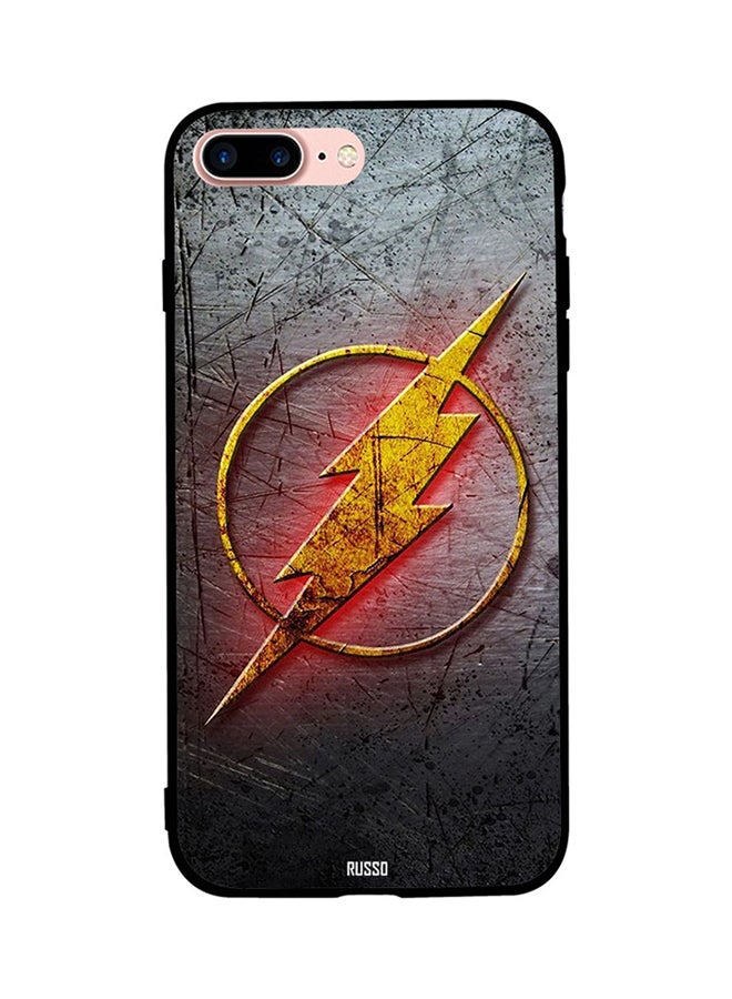 DC Flash Logo Printed Back Cover for Apple iPhone 8 Plus