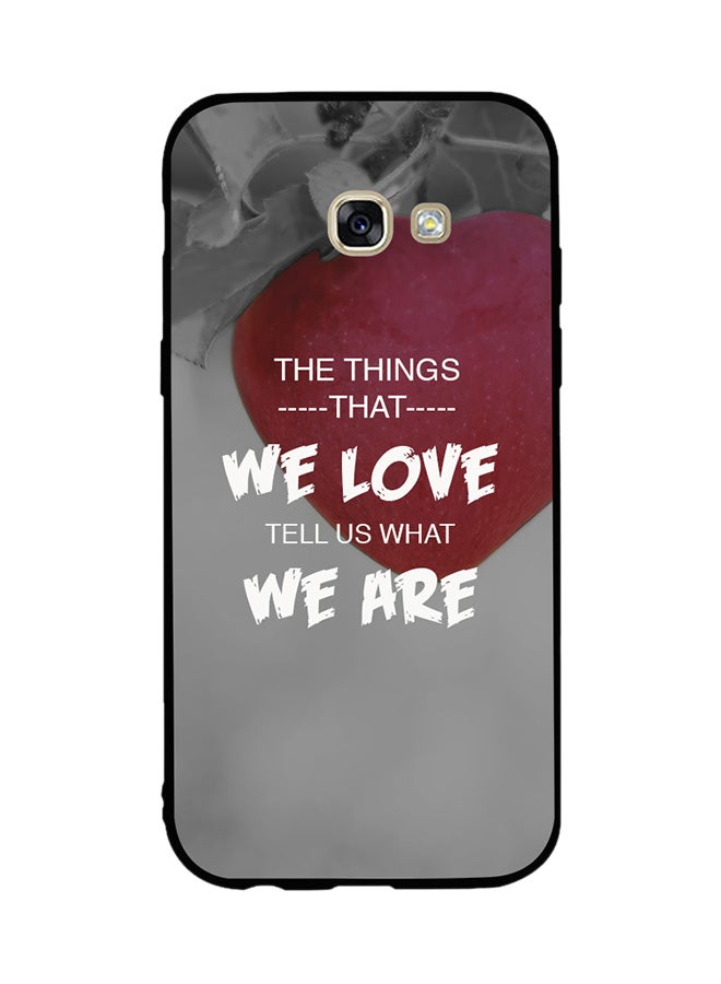 Zoot The Things That We Love Printed Back Cover for Samsung Galaxy A5 2017