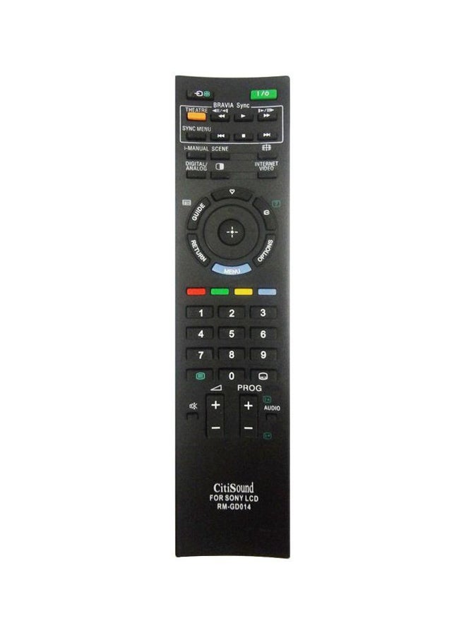 Remote Control for Sony TV, Black -  RM-GD014