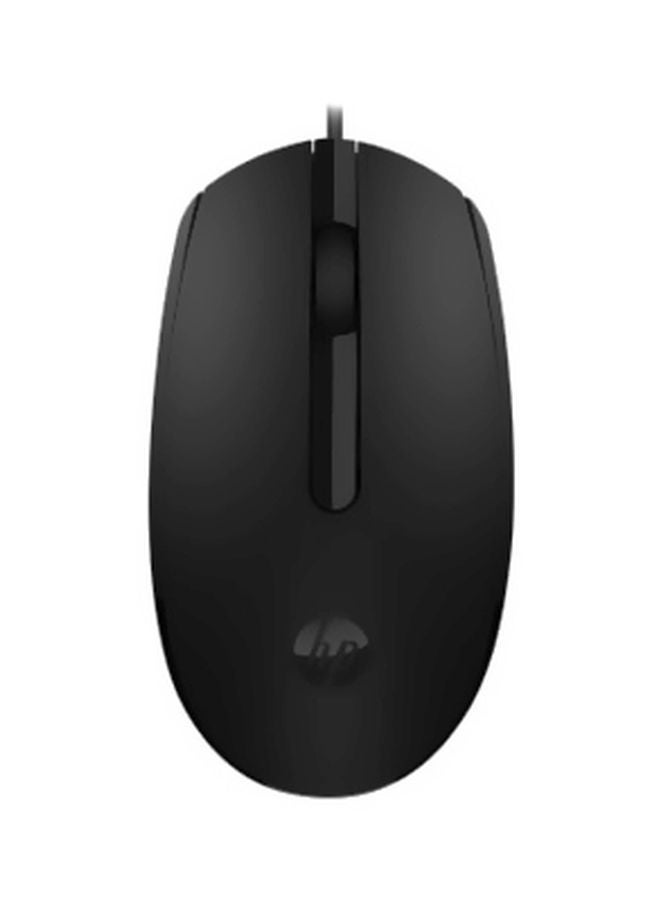 HP M10 Wired Mouse, Black - 7YA10PA