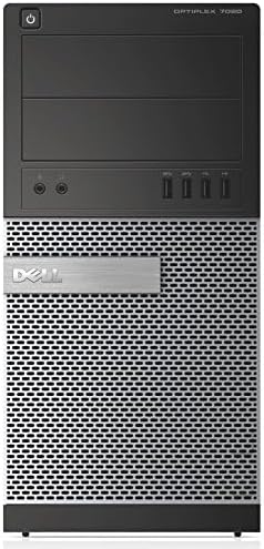 Dell Optiplex 7020 PC Tower, Intel Core i5 4570, 500GB HDD, 8GB RAM, Intel HD Graphics, DOS- Black