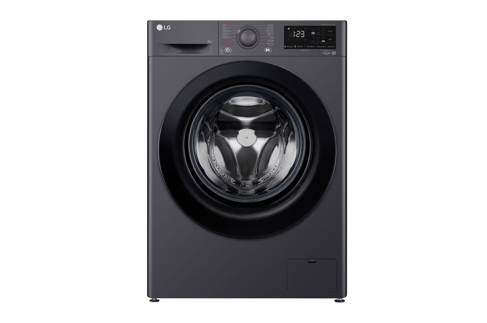 LG Vivace  Automatic Washing Machine , 8 Kg, Black - F4R3TYG6J