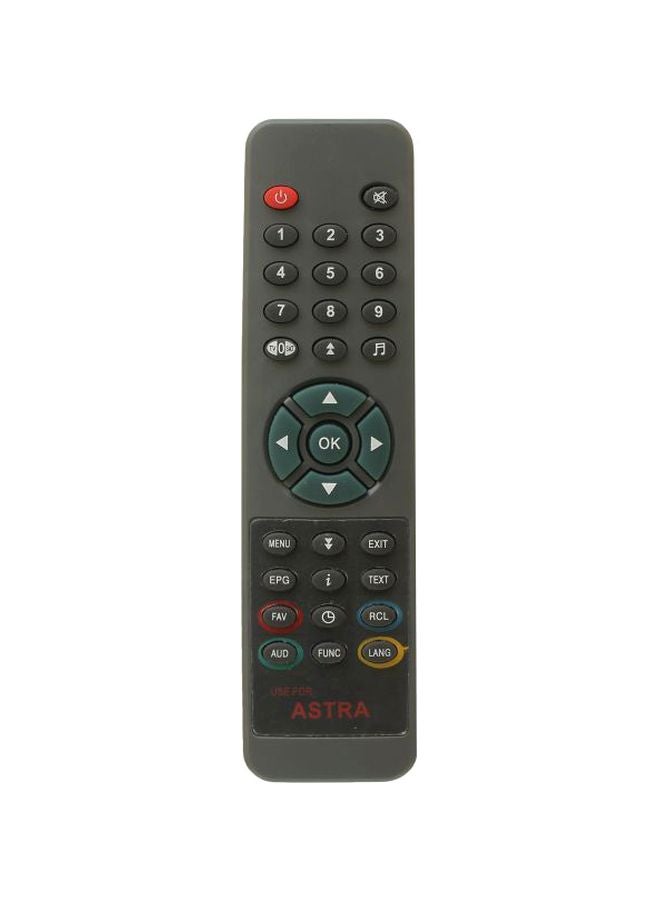 Remote Control for Astra Receiver, Black - A28025
