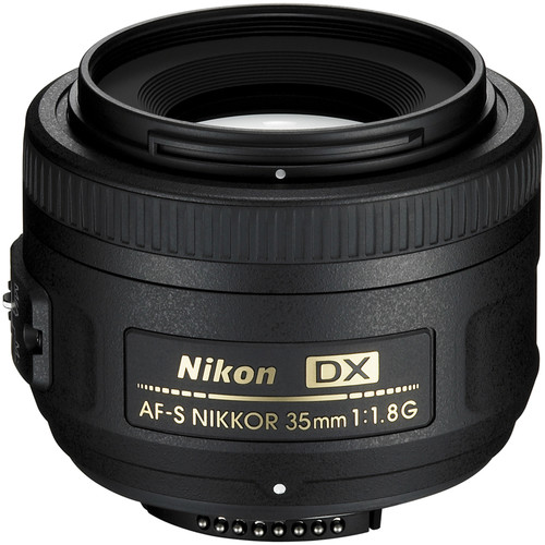 Nikon AF-S DX NIKKOR Lens, 35mm, f-1.8 to f-22 for DX-format Cameras