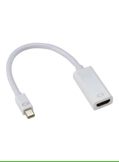 Mini Display Port to HDMI Adapter for Apple Macbook, Macbook Pro- White