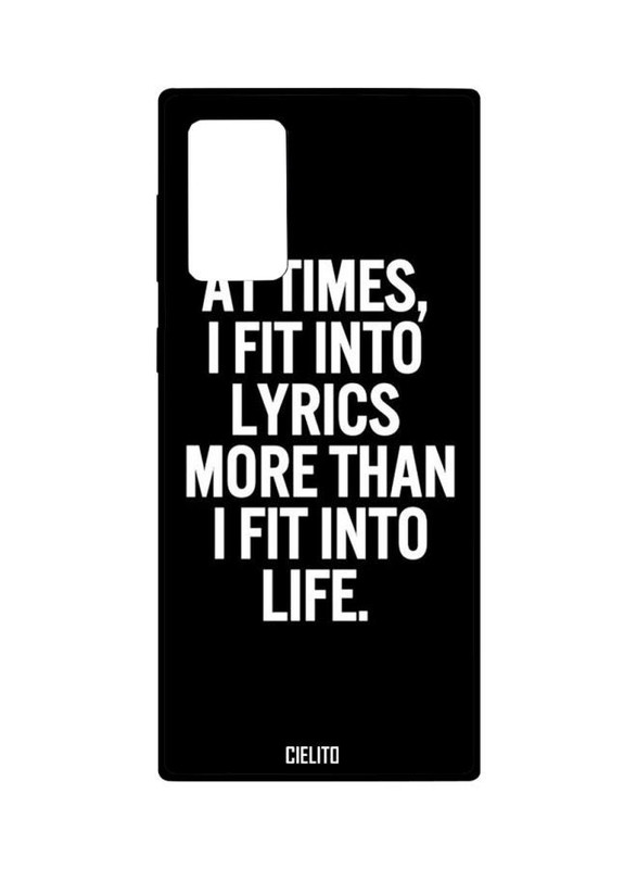 Cielito Lyrics Quote Printed Back Cover for Samsung Galaxy Note 20 Ultra