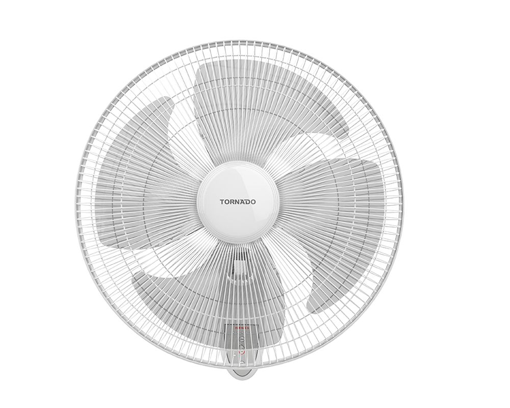 Tornado Wall Fan with Remote Control, 18 Inch, White - EPS-18RW