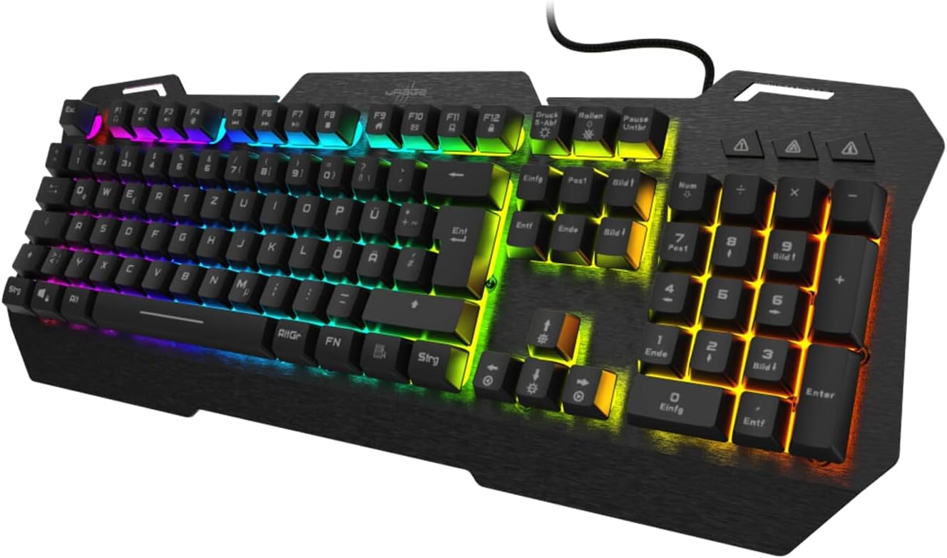 uRage Exodus 450 Wired Gaming Keyboard, Black - D3186070
