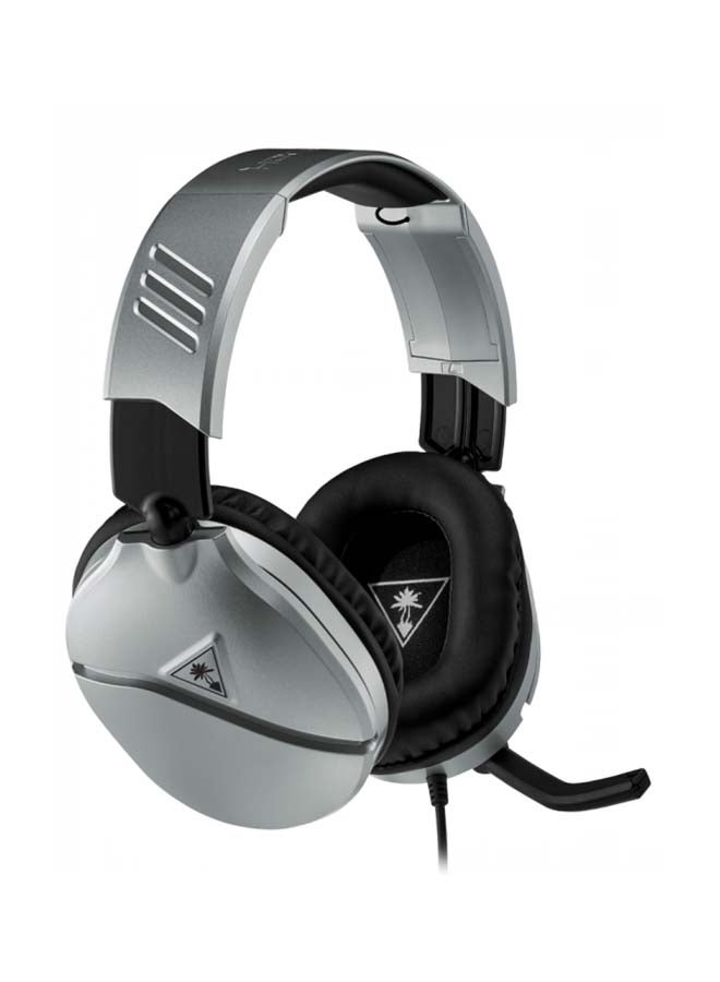 Turtle Beach Recon 70 Gaming Over Ear Wired Headphone with Microphone - Silver