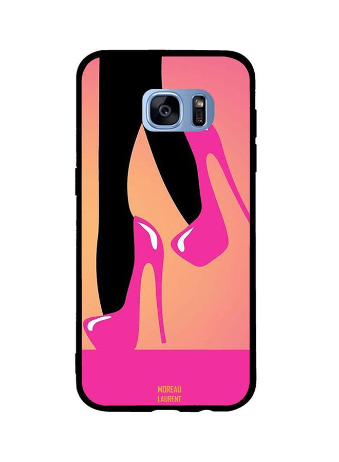 Moreau Laurent Lady Shoes Printed Back Cover for Samsung Galaxy S7 Edge