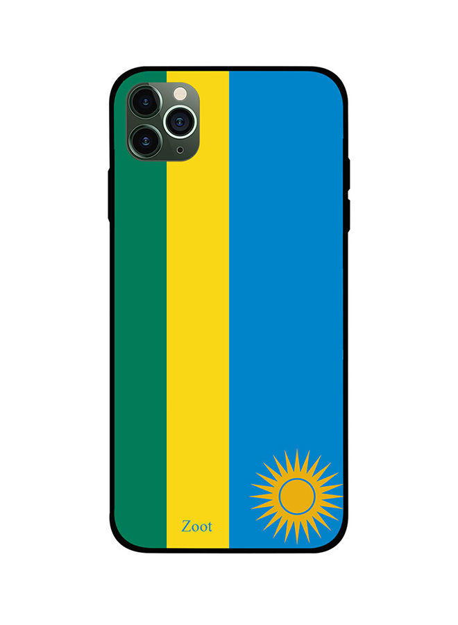 Rwanda Flag Printed Back Cover for Apple iPhone 11 Pro Max