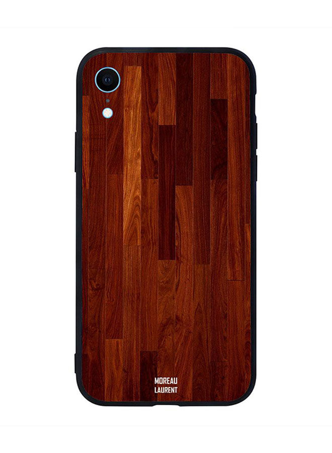 Wooden Paper Pattern Printed Back Cover for Apple iPhone XR