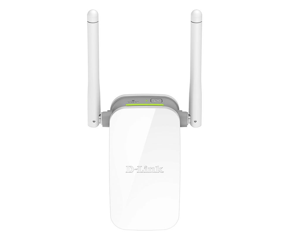 D-Link N300 Wi-Fi Range Extender, White - DAP-1325
