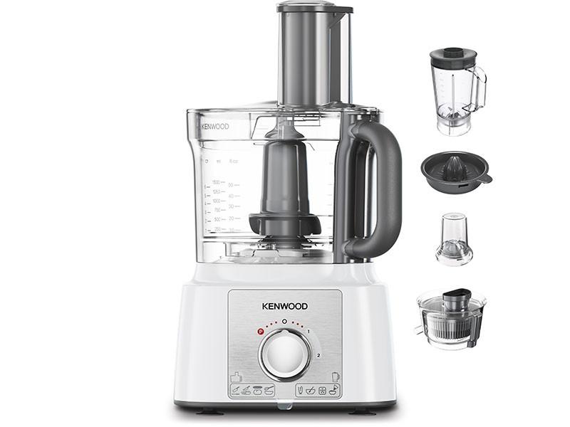 Kenwood MultiPro ExpressTM Food Processor, 1000 Watt, Multicolor - FDP65.750WH