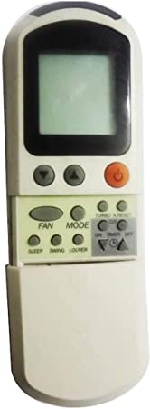 Remote Control for Unionaire Turbo Air Conditioners - White
