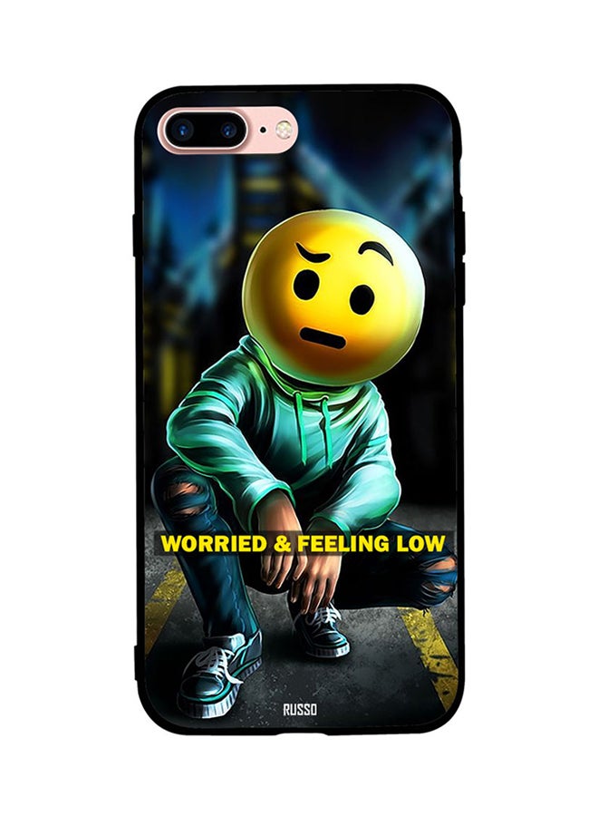 Worried And Feeling Low Printed Back Cover for Apple iPhone 8 Plus