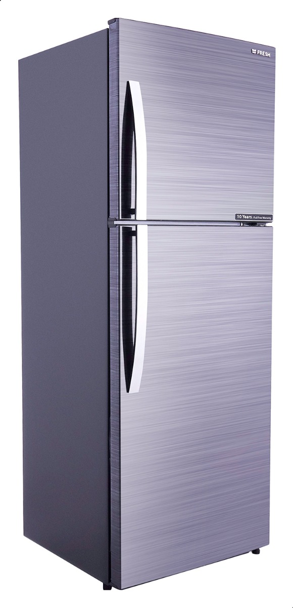 Fresh Mechanical Freestanding Refrigerator, No Frost, 2 Doors, 14 Feet, Black - FNT-B470KB