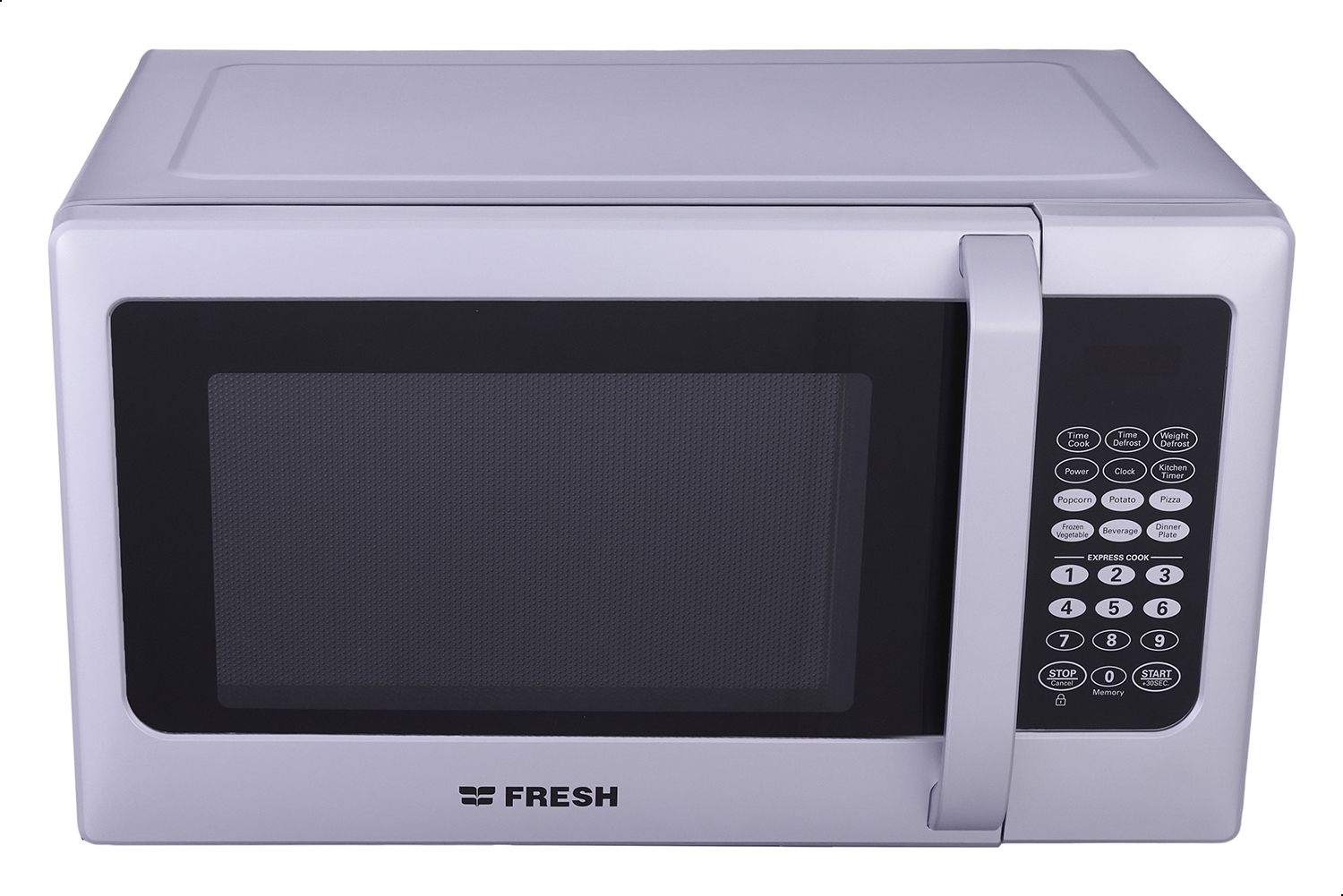 Fresh Countertop Microwave, 25 Liter, Silver - FMW-25KC-S