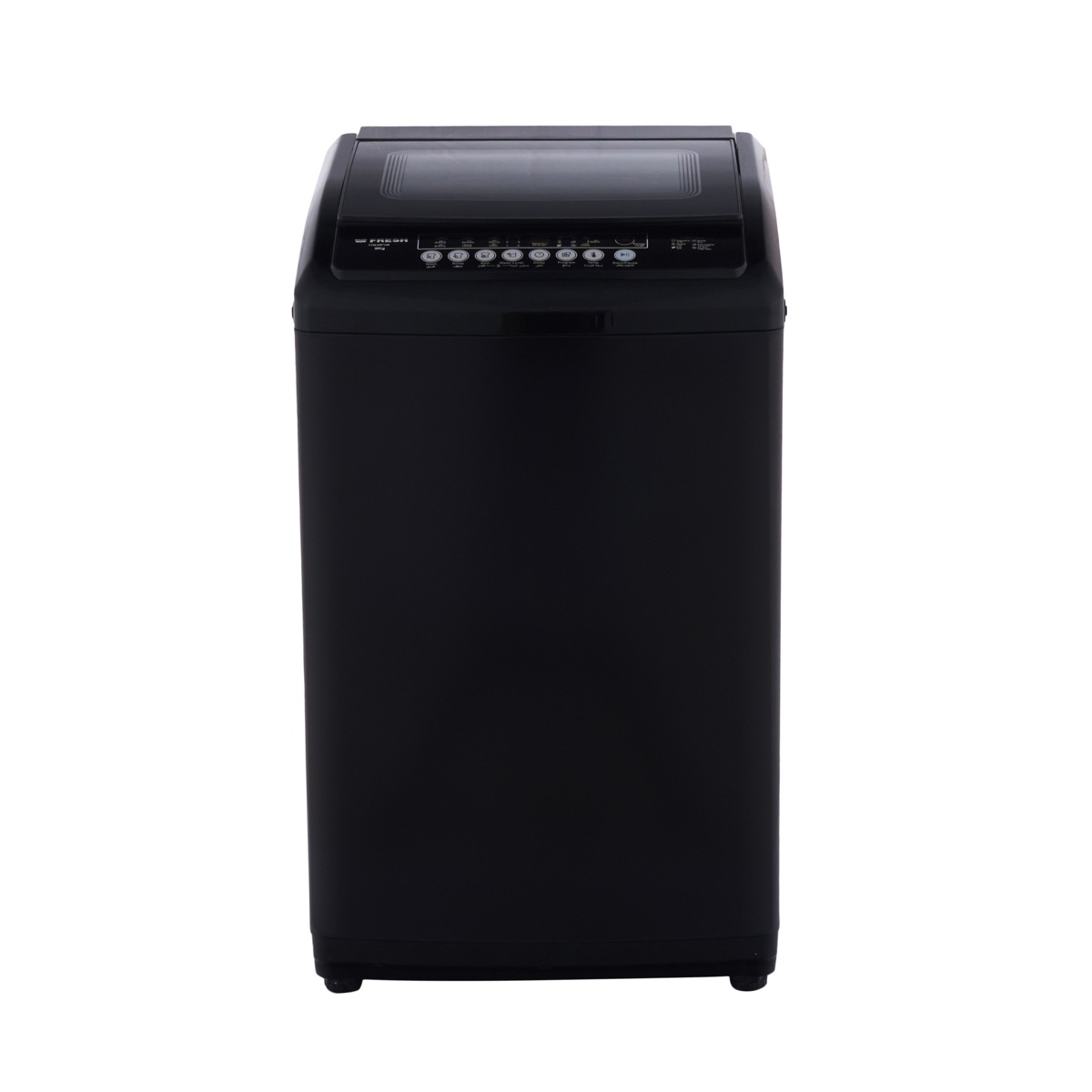 Fresh Top Load Automatic Washing Machine, 9Kg, Black - FTM-09F12B
