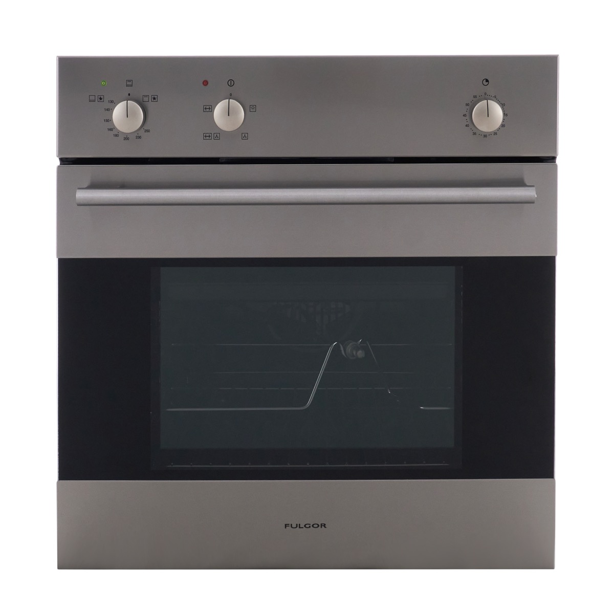 Fulgor Built-in Gas Oven,  with Grill, 58 Litres, Stainless Steel-OF GG M64 T