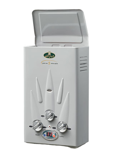Kiriazi Digital Gas Water Heater, 5 Liters - KGH5