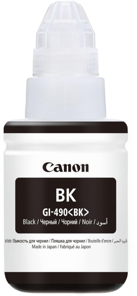 Canon Ink Cartridge for PIXMA Ink Printers, Black - GI-490BK