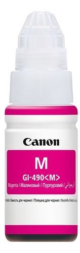 Canon Ink Cartridge for PIXMA Ink Printers, Magenta - GI-490M