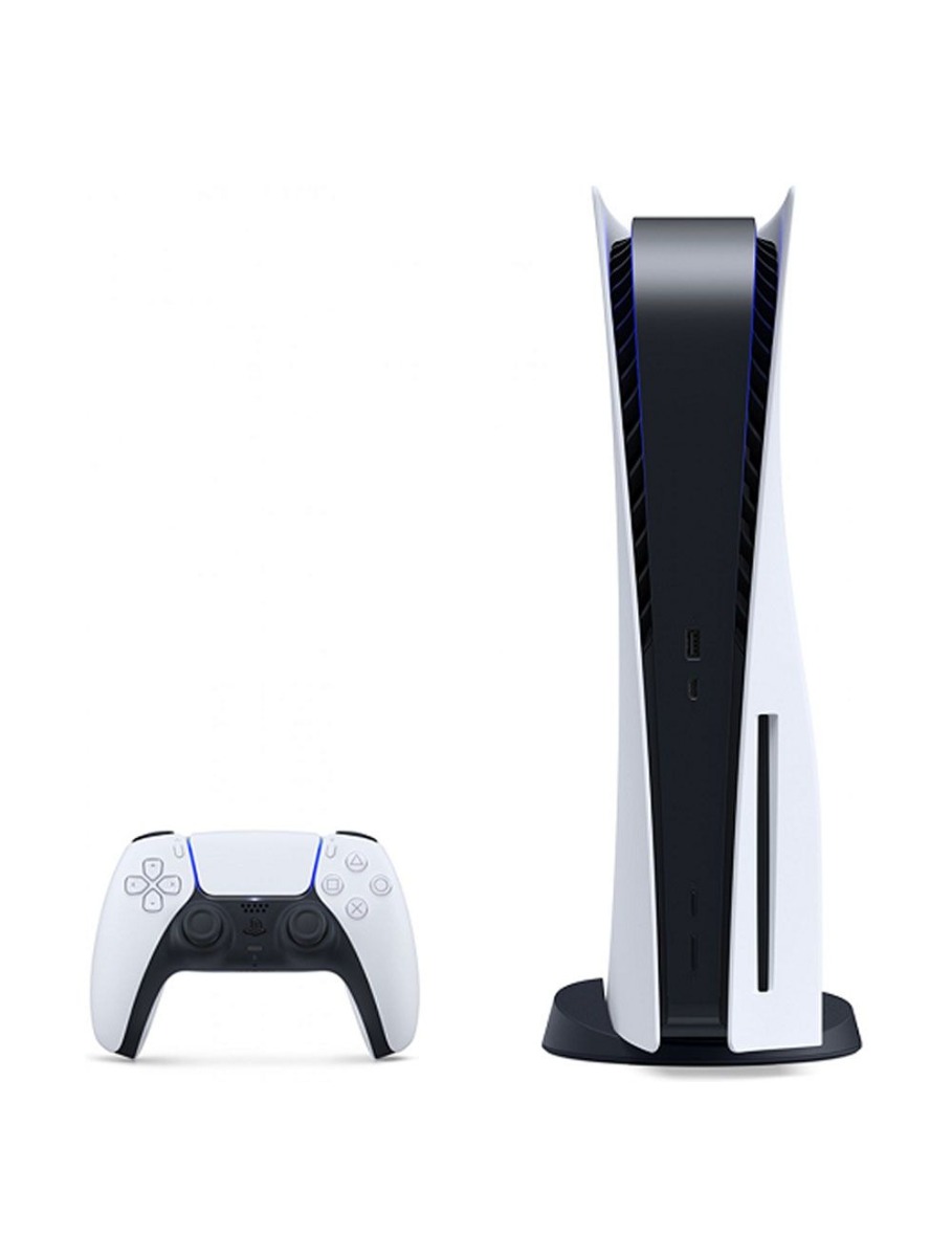 Sony PlayStation 5, 1 Wireless Controller, White, International Version